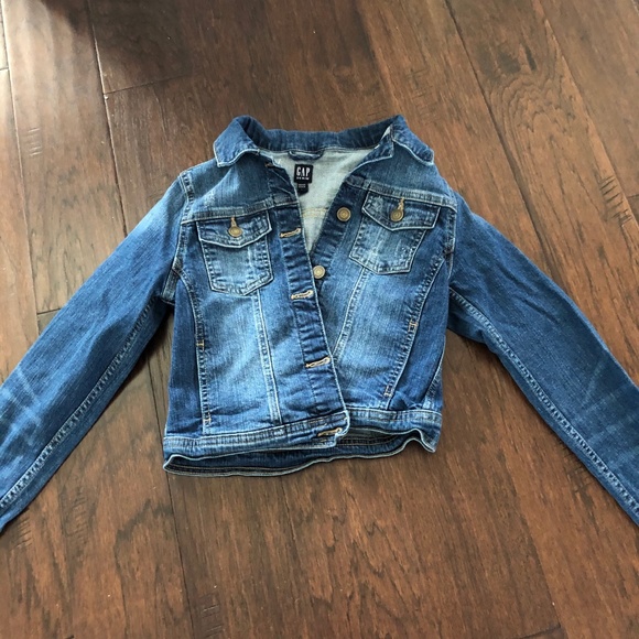 Girls Gap Denim Jeans Jacket - Picture 2 of 8